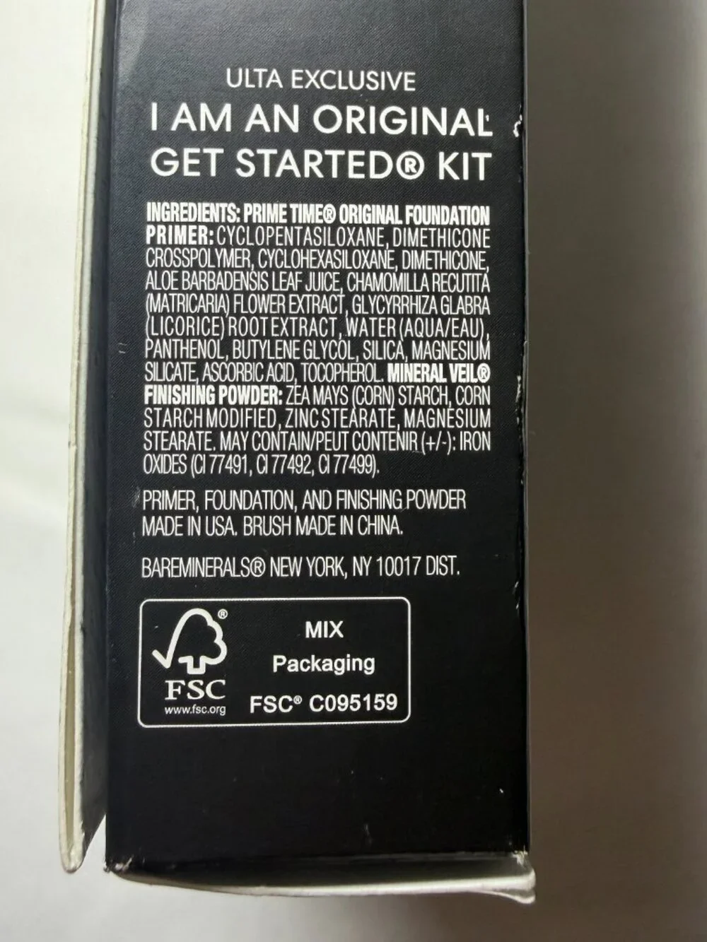 BareMinerals I Am An Original Get Started Kit 4-Piece Medium Beige 12 SPF NIB